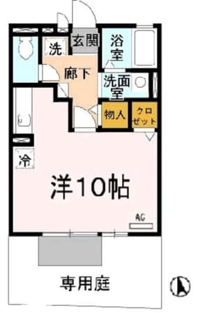 久米田駅 徒歩10分 1階の物件間取画像